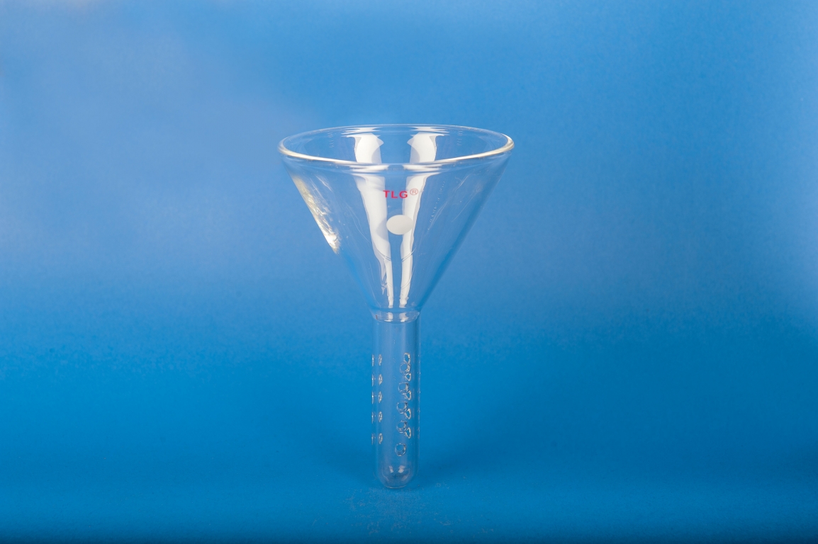 Funnel, Solvent Addition, 12 x 100 Stem O.D x length, Fit column with 24/40 joint or 35/20 joint