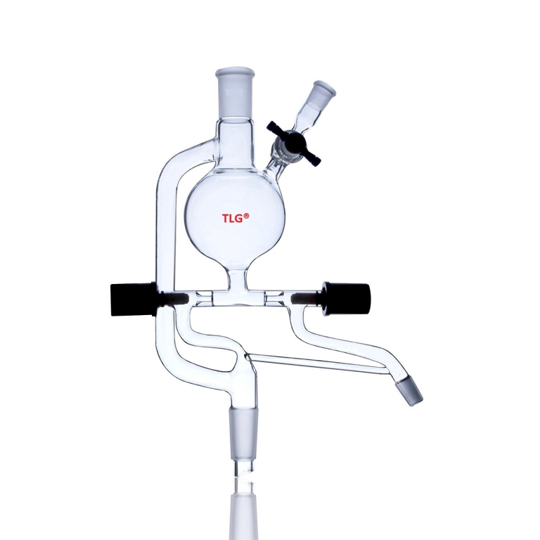 Solvent Still, High Vacuum Valves, 250mL