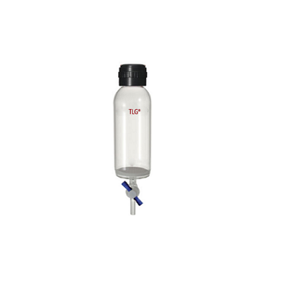 Récipient de synthèse peptidique, phase solide, capacité 50 ml, porosité grossière