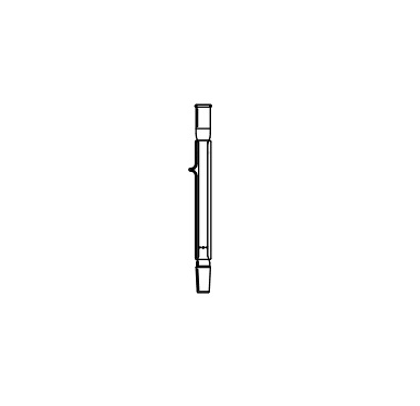 Colonne, distillation, gainée sous vide, hauteur de gaine 500 mm, joint 24/40