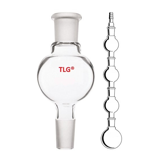 Ampoule à distiller, Kugelrohr, capacité 15 ml, joint 14/20