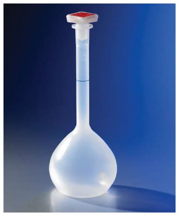 Volumetric Flask, Polypropylene, Capacity 100mL