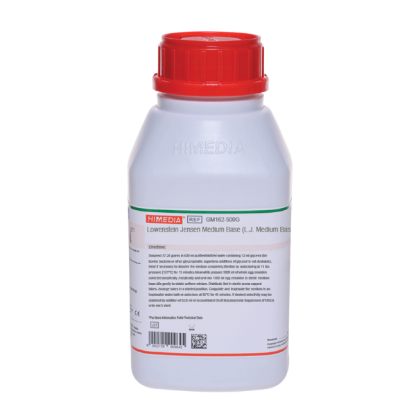 Lowenstein Jensen Medium Base, Granulated (L.J. Medium, Granulated) 500G