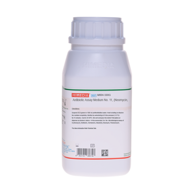 Antibiotic Assay Medium No.11 (Neomycin, Erythromycin Assay Agar) (Erythromycin Seed Agar) 100G