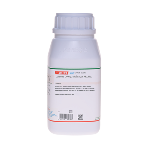 Leifsonâ€™s Deoxycholate Agar, Modified 500G