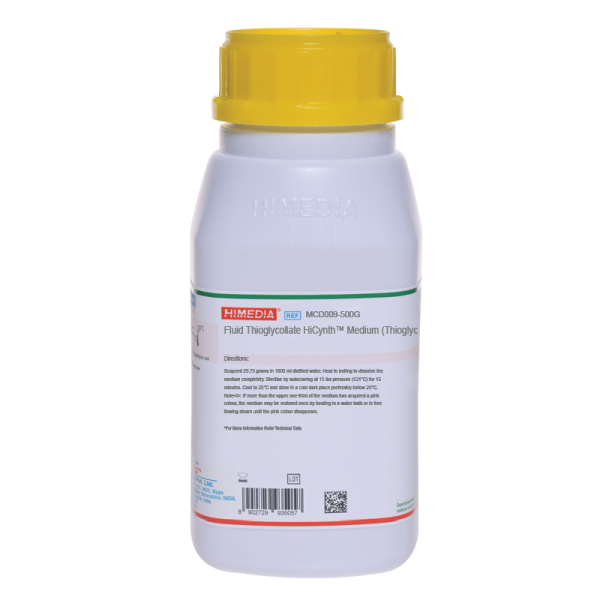 Fluid Thioglycollate HiCynthâ„¢ Medium (Thioglycollate HiCynthâ„¢ Medium, Fluid) 100G