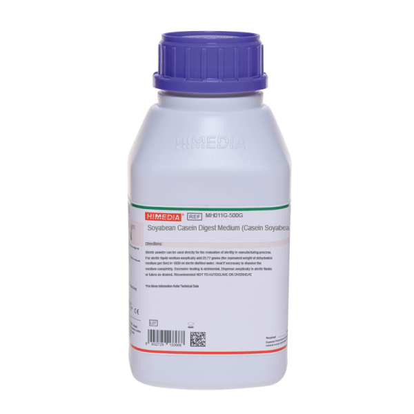 Casein Soyabean Digest Broth, Sterile Powder (Soyabean Casein Digest Medium, Sterile powder) 500G