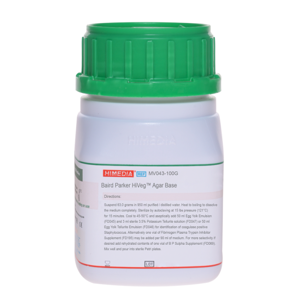 Baird Parker HiVegâ„¢ Agar Base 100G