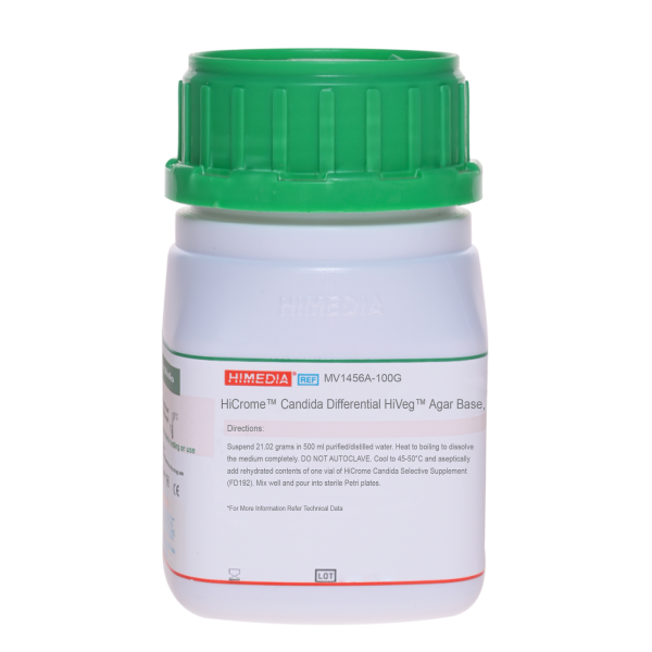 HiCromeâ„¢ Candida Differential HiVegâ„¢ Agar Base, Modified 500G